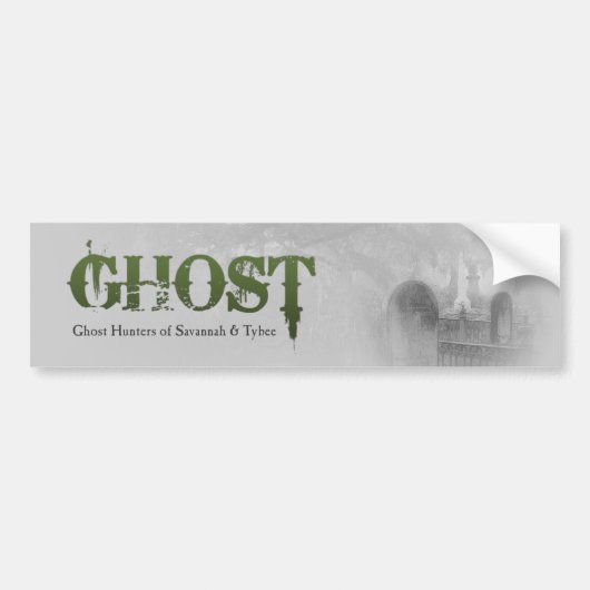 GHOST Logo Bumpersticker (Voorkant)