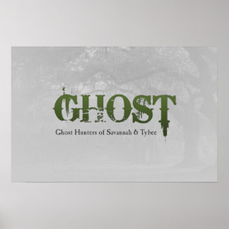 GHOST-Logo Poster