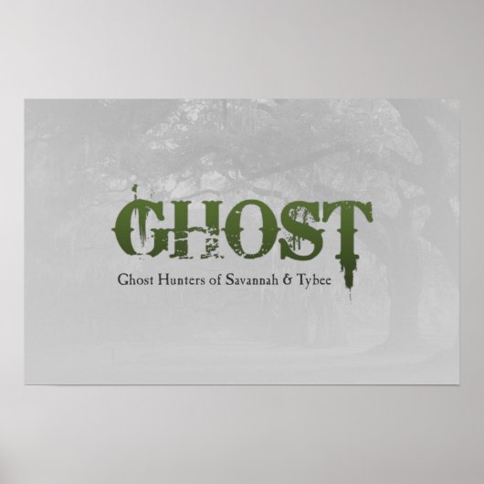 GHOST-Logo Poster (Voorkant)
