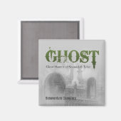 GHOST Logo Square Magnet (Voorkant / Achterkant)