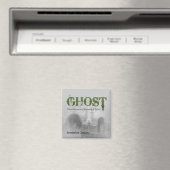 GHOST Logo Square Magnet (Insitu (Vaatwasser))