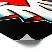 Ghost Lover Heart Poster (Hoek)