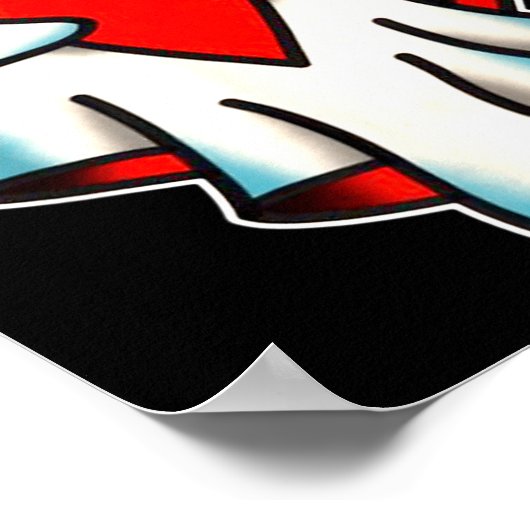 Ghost Lover Heart  Poster (Hoek)