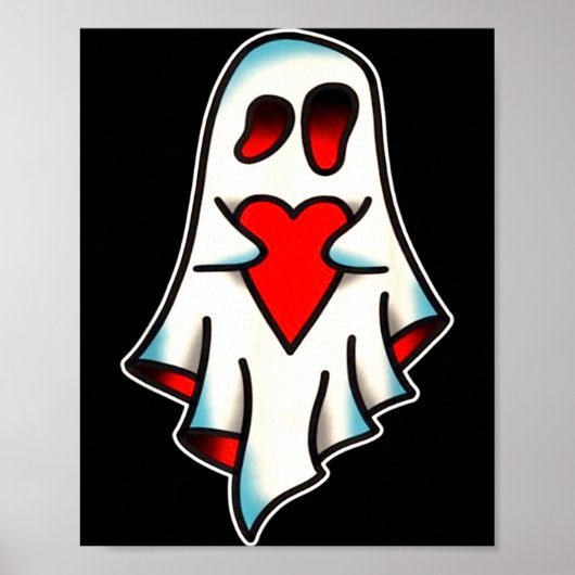 Ghost Lover Heart Poster (Voorkant)