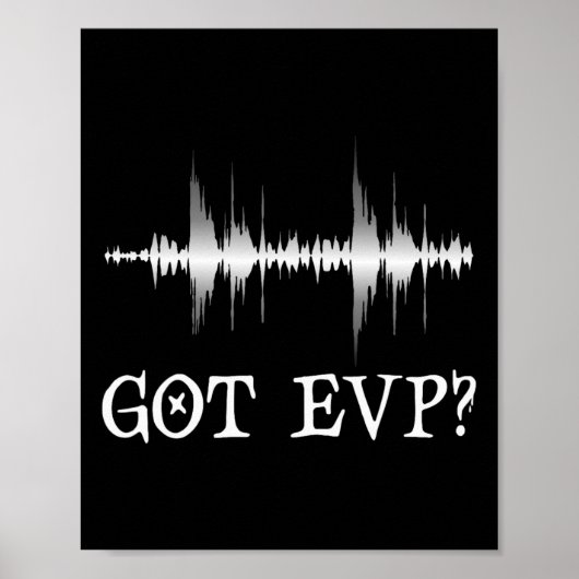Ghost Magnet spookjacht spookjager paranormaal Poster (Voorkant)
