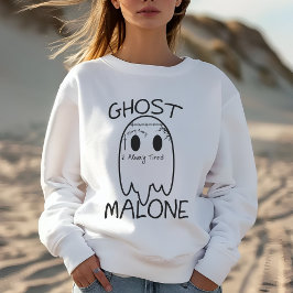 Ghost Malone Halloween Sweatshirt Schattige Funny 