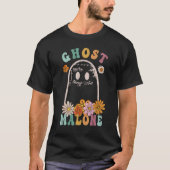 Ghost Malone Herfst Season Spooky Halloween Cute G T-shirt (Voorkant)