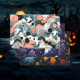 Ghost met de meeste inpakpapier vel