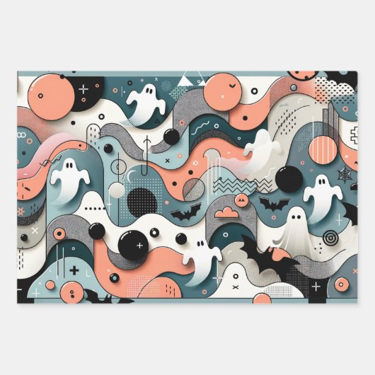 Ghost met de meeste inpakpapier vel (Voorkant)