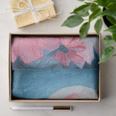 Ghost met een roze strik Decoupage Tissuepapier (Geschenk)