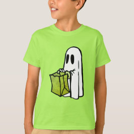 Ghost met Green Bag Trick of Treating T-shirt