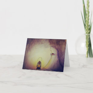 Ghost met hart bedankkaart