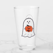 Ghost met Jack-o-Lantern Glas (Achterkant)