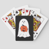 Ghost met Jack-o-Lantern Pokerkaarten (Achterkant)
