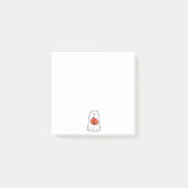 Ghost met Jack-o-Lantern Post-it® Notes (Voorkant)