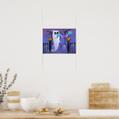 Ghost met Masker Poster (Keuken)