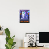 Ghost met masker poster (Thuiskantoor)
