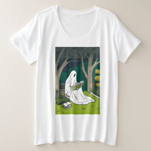 Ghost-meting Grote Maat T-shirt (Design voorkant)