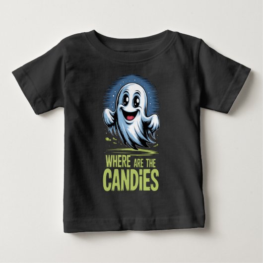 Ghost Mignon Halloween "Where Are The Candies" (Voorkant)