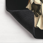 Ghost Miniature Schnauzer Dog Halloween  Muismat (Hoek)