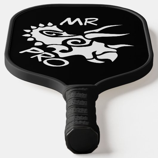 Ghost Mister Pro Triceratops Bekwame Oude Pickleball Paddle (Laagn)
