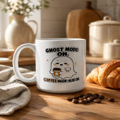 Ghost Mode Aan Coffee Mode Grote Halloween Mok Cad