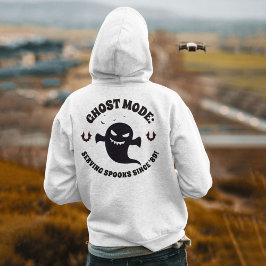 Ghost Mode: Serving Spooks sinds '89! Halloween Hoodie