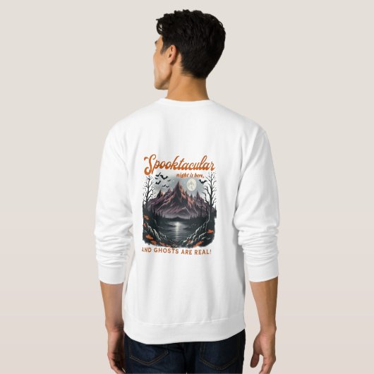 Ghost Mode: Spooktacular Nights Await Trui (Achterkant volledig)