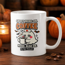 Ghost Modus Aan Koffie Modus Ook Aan Halloween Ver