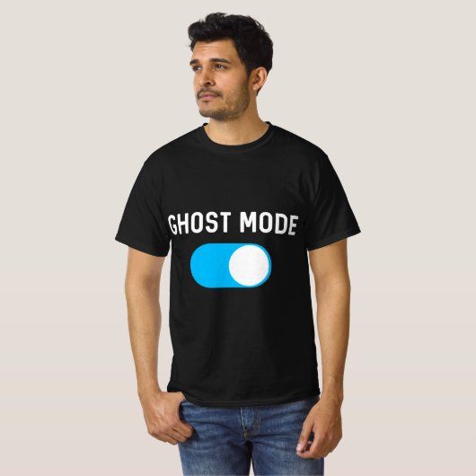 Ghost-modus - Ghost Dating ingeschakeld T-shirt (Voorkant volledig)