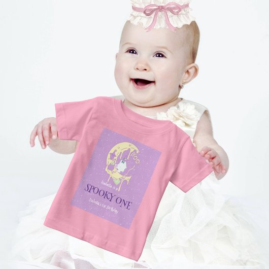 Ghost Moon Spooky Een Halloween 1e Verjaardag