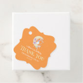 Ghost Moon Spooky One Boy Halloween 1e Verjaardag Bedankjes Labels (In situ)