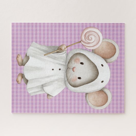 Ghost Mouse-puzzel Legpuzzel (Horizontaal)