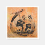 Ghost Mushrooms Papieren servetten (Voorkant)