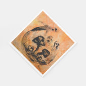 Ghost Mushrooms Papieren servetten (Hoek)