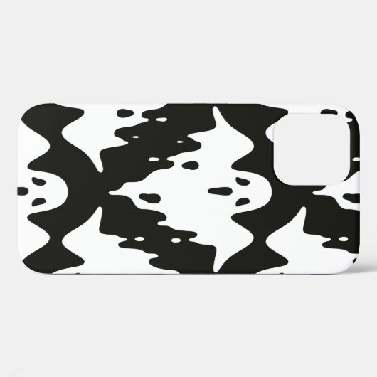 Ghost naadloos patroon Halloween spooky  fl Case-Mate iPhone Case (Achterkant (horizontaal))