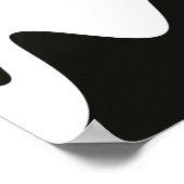 Ghost naadloos patroon Halloween spooky  fl Poster (Hoek)