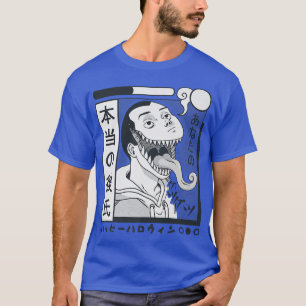 Ghost Night Horror Manga Japan Japan Anime Cree T-shirt