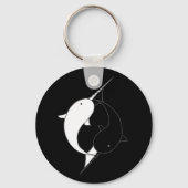 Ghost NINJA Narwhals Sleutelhanger (Voorkant)