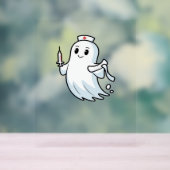 Ghost Nurse Classic T-Shirt_1 Acryl Bord (Neutraal)