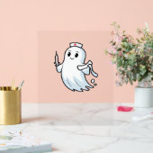 Ghost Nurse Classic T-Shirt_1 Acryl Bord (Huwelijk)