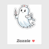 Ghost Nurse Classic T-Shirt_1 Sticker (Vel)