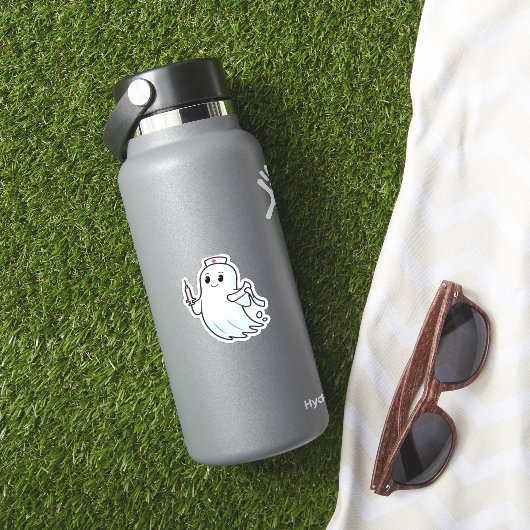 Ghost Nurse Classic T-Shirt_1 Sticker (HydroFlask Insitu)
