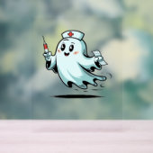 Ghost Nurse Classic T-Shirt_2 Acryl Bord (Neutraal)