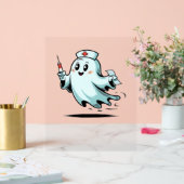 Ghost Nurse Classic T-Shirt_2 Acryl Bord (Huwelijk)