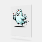 Ghost Nurse Classic T-Shirt_2 Acryl Bord (Hoek)