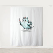 Ghost Nurse Classic T-Shirt_2 Wandkleed (Voorkant)