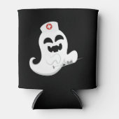 Ghost Nurse Halloween Blikjeskoeler (Voorkant)