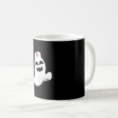 Ghost Nurse Halloween Koffiemok (Voorkant rechts)