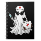 Ghost Nurse Halloween Notitieboek (Voorkant)